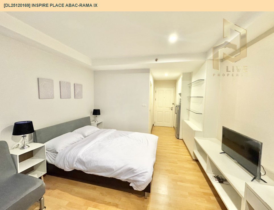 picture DL25120169 Condo for rent, Inspire Place ABAC-Rama IX near -, ready to move in, call urgently 0638692663 LineID @897iyzll - 8/8