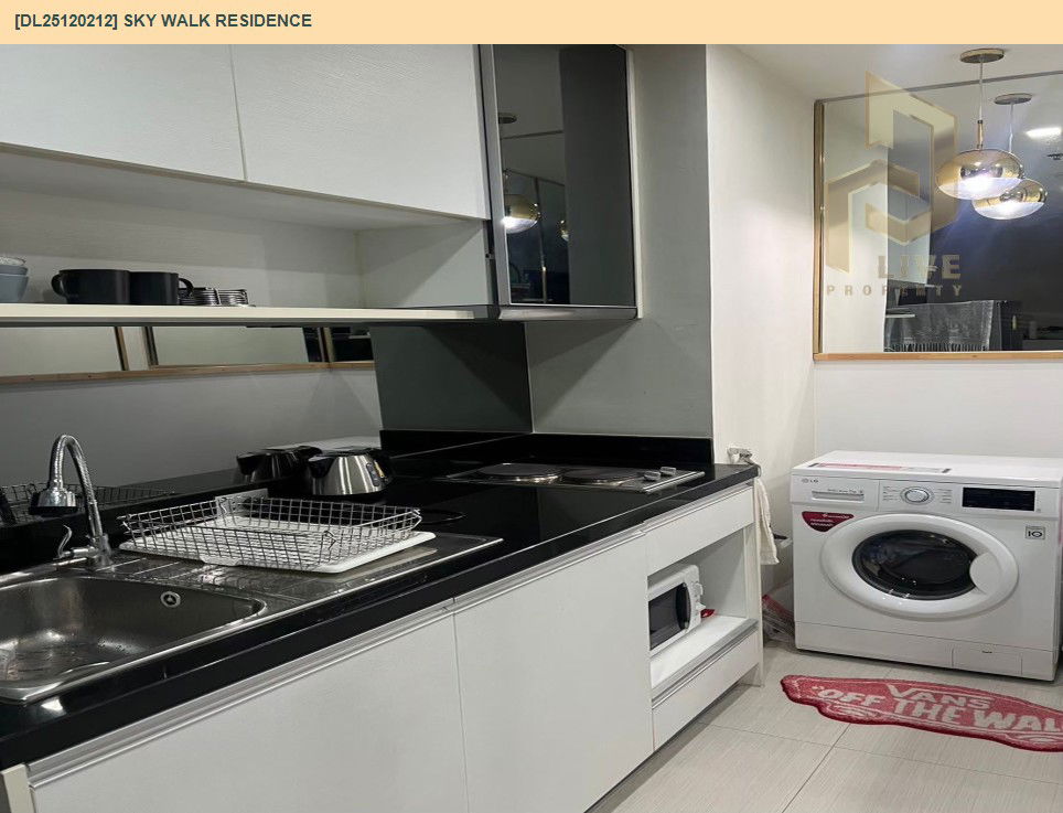 picture DL25120212 Condo for rent, Sky Walk Residence  near BTS Phra Khanong, ready to move in, call urgently 0638692663 LineID @162cjixi - 6/12