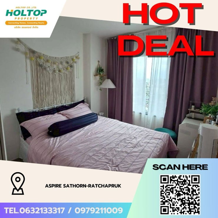 picture #Z3538💥 081268 🔥Condo for rent: ASPIRE SATHORN-RATCHAPRUK - 1/10