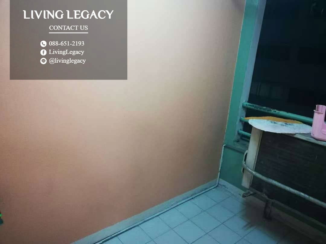 รูป T69MSM ให้เช่าคอนโด Lumpini Center Happyland 25 ตร.ม. ชั้น 4 ตึก A-2 line id : @livinglegacy - รูปที่ 6/6