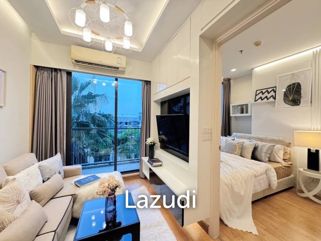 รูป 1 Bed 1 Bath 30 SQ.M Q house Condo Sukhumvit 79 - รูปที่ 2/21