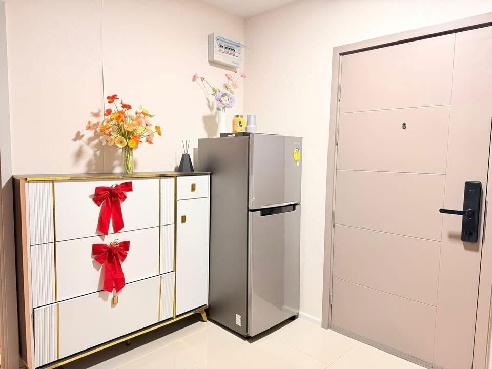 รูป code : E206 ให้เช่าคอนโด ดีคอนโด แคมปัส ไฮด์อเวย์ (dCondo Campus Hideaway) | ห้องใหญ่ 35 ตร.ม. ตึก C เฟส 4 ใกล้ ม.ธรรมศาสตร์ Fully Furnished - รูปที่ 3/3