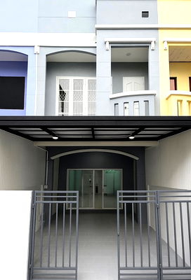 ขายทาวน์โฮม : ขายทาวโฮม 3 กม. จากรถไฟฟ้าสายสีม่วงสถานีคลองบางไผ่