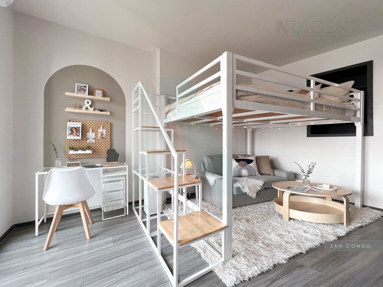 picture ðExclusive!ð For Rent Condo IDEO CHULA - SAMYAN Building A, Floor 19,1 bed room, Room size 29.00 sqm - 3/8