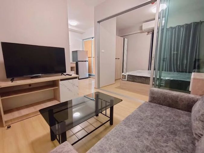 ให้เช่า พลัมคอนโด แจ้งวัฒนะ สเตชั่น เฟส 3 ** 8,500 บ./ด. **  ขนาด 23 ตรม.  1ห้องนอน 1ห้องน้ำ  ชั้น5  ตึก C