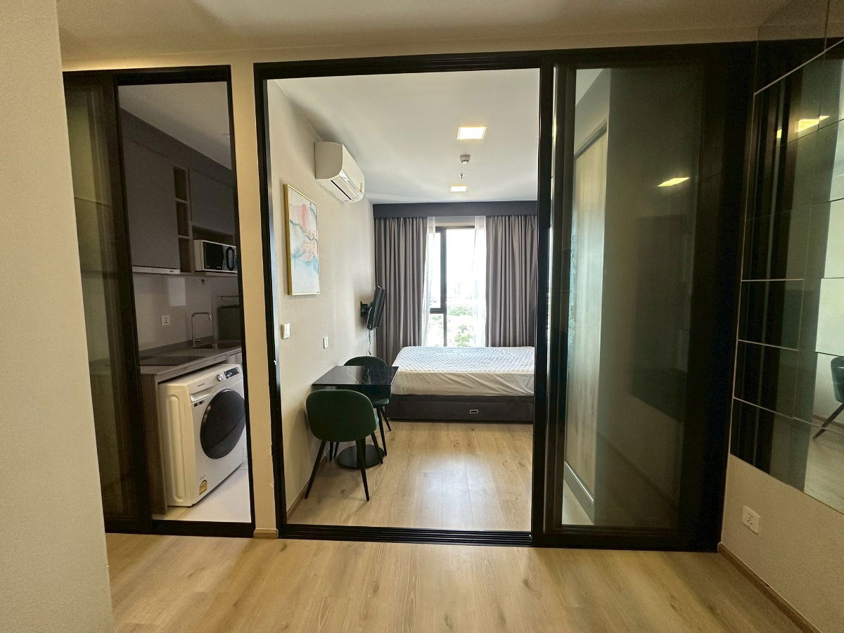 picture T104 Condo for rent, The Privacy Taopoon, very beautiful room, fully furnished, near MRT, with washing machine. - 2/14