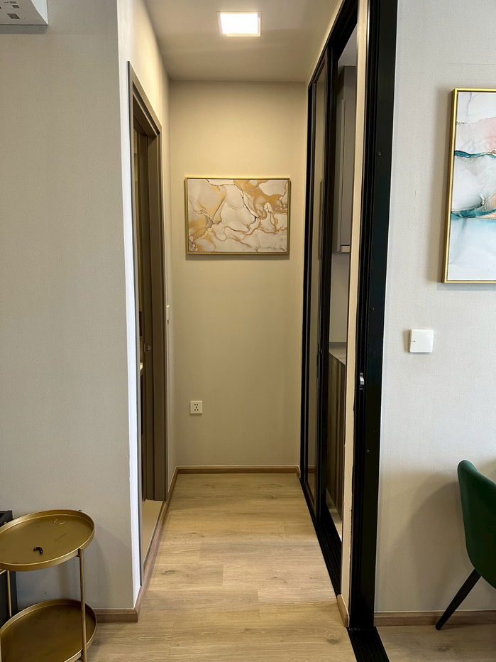 picture T104 Condo for rent, The Privacy Taopoon, very beautiful room, fully furnished, near MRT, with washing machine. - 12/14