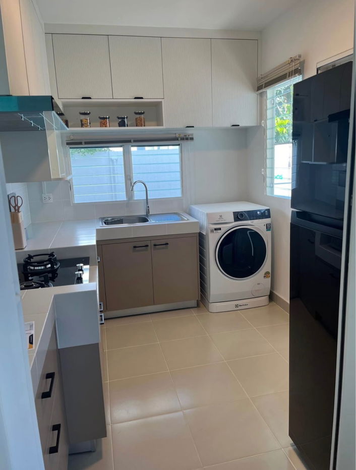 picture House for Rent – Villaggio 2 Srinakarin–Bangna Beautiful detached house in Bangna area, fully furnished, - 5/9