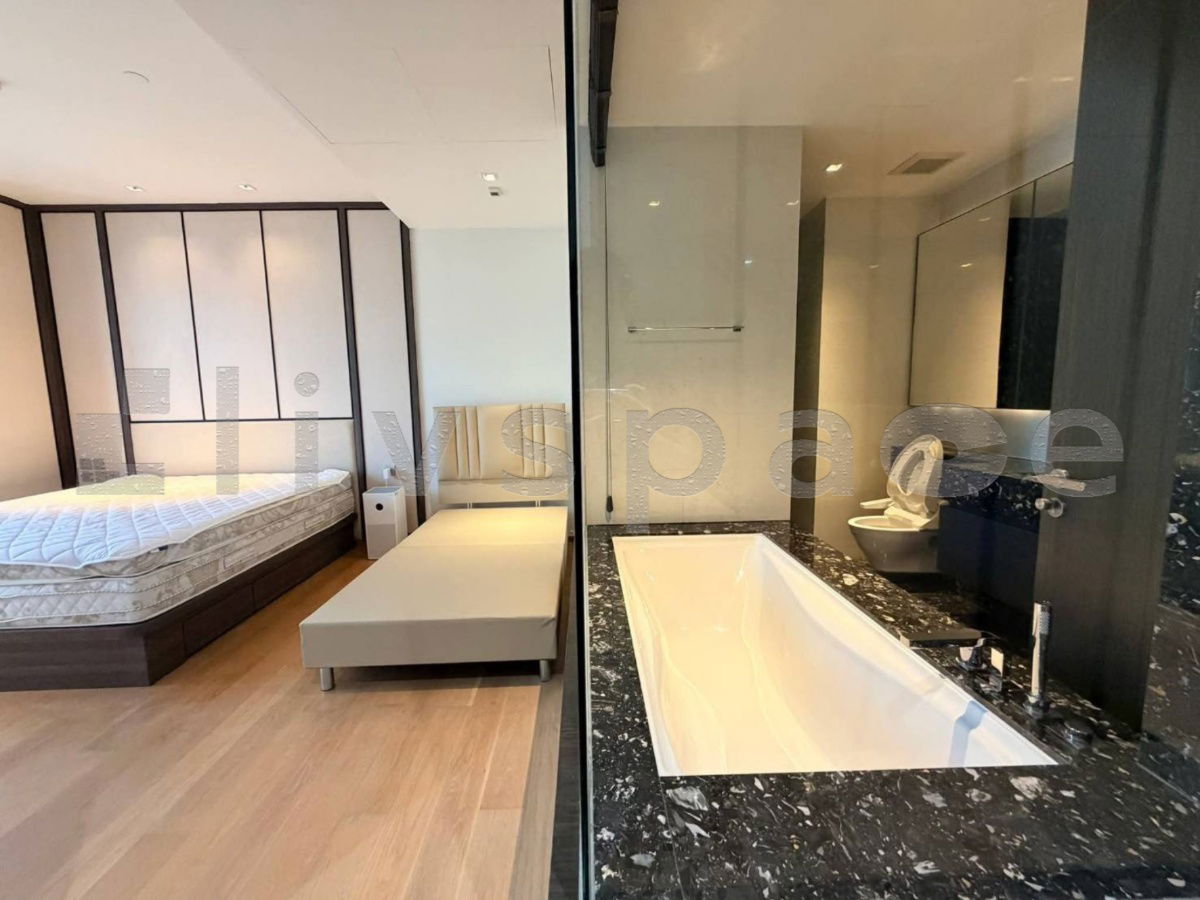รูป ▚ LE126ツ สำหรับเช่า Beatniq Sukhumvit 32 2 Bed 3 Bath 110 ตร.ม.! ⭐ ห้องมุม เพดานสูง วิวพาโนรามา 125k (ราคาดีกว่าตลาด) - รูปที่ 7/12