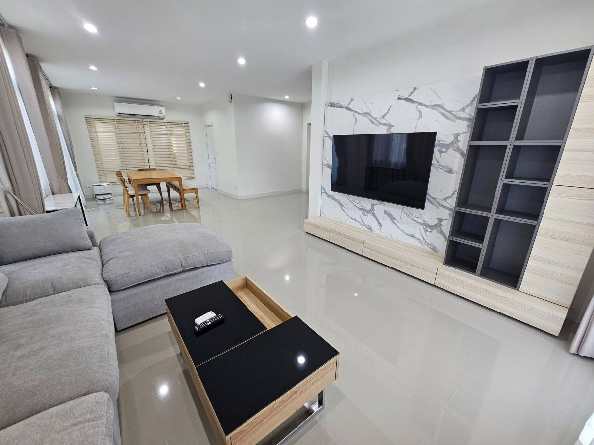 รูป HR3088ให้เช่าบ้านเดี่ยวหลังมุม สไตล์ Modern Luxury - H.Cape Serene บางนา-สุขาภิบาล 2 - รูปที่ 24/25