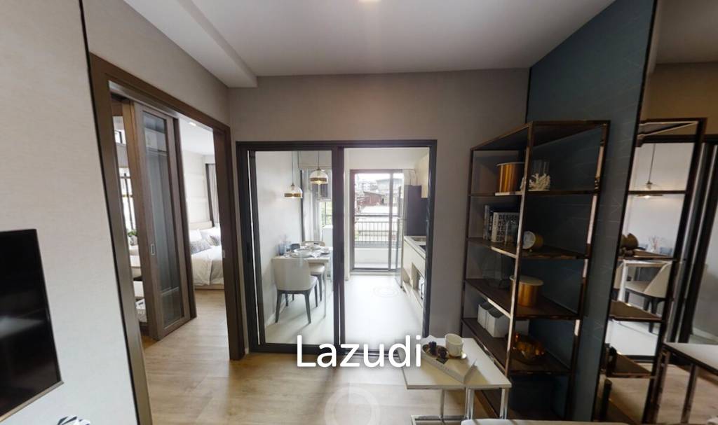 รูป 1 ห้องนอน พลัส 2 ห้องน้ำ 43.77 ตร.ม เดอะ เนสท์ สุขุมวิท 64 - รูปที่ 2/5