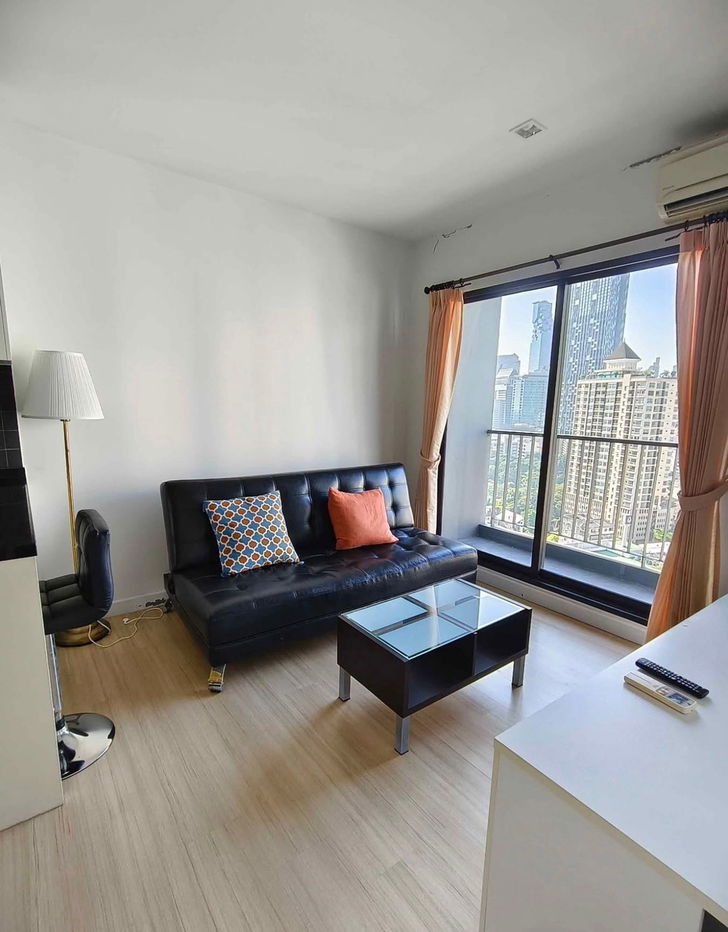 รูป ให้เช่า คอนโด เดอะ ซี้ด มิงเกิ้ล สาธร สวนพลู ชั้น 21 ขนาด 42 ตรม. 1 ห้องนอน 1 ห้องน้ำ ราคาเช่า 20,000บาท ใกล้ตลาดสวนพลู,.ใกล้ รถไฟฟ้า BTS ช่องนนทรี - รูปที่ 3/13