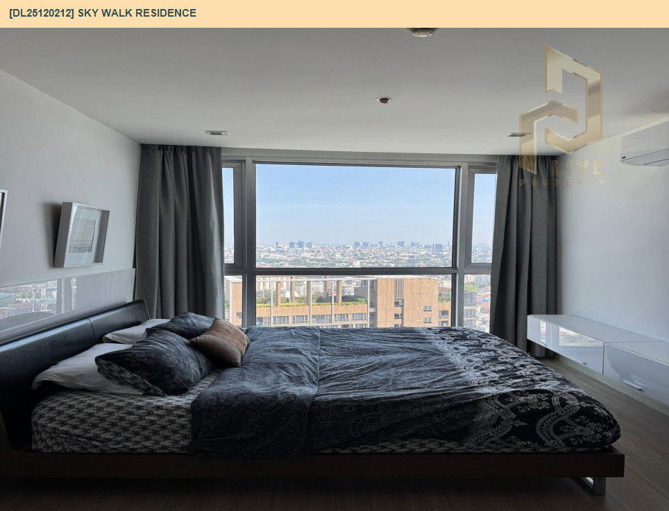 picture DL25120212 Condo for rent, Sky Walk Residence  near BTS Phra Khanong, ready to move in, call urgently 0638692663 LineID @162cjixi - 11/12