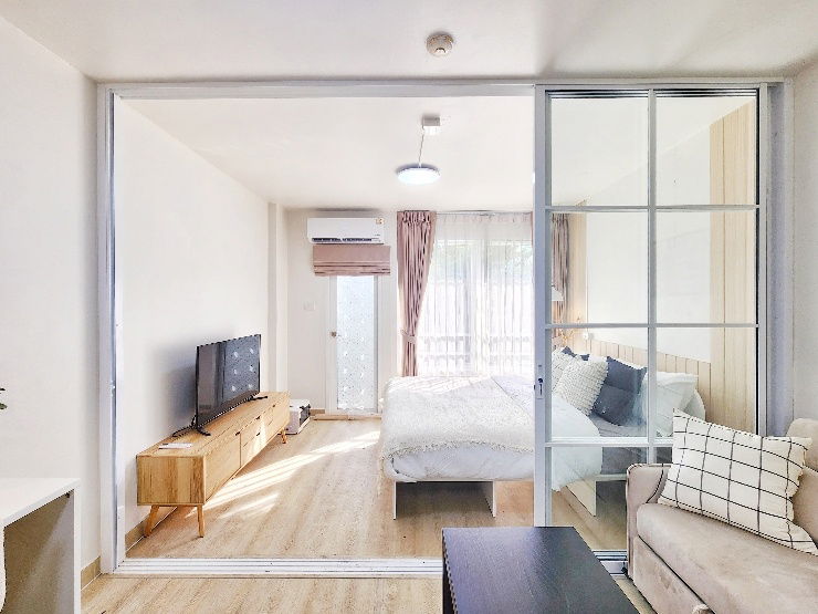 รูป ห้องสวย รีโนเวทใหม่ ใกล้ RCA รร.นาานาชาติ ผ่อนเริ่มต้น 5,xxx บาท - รูปที่ 4/10