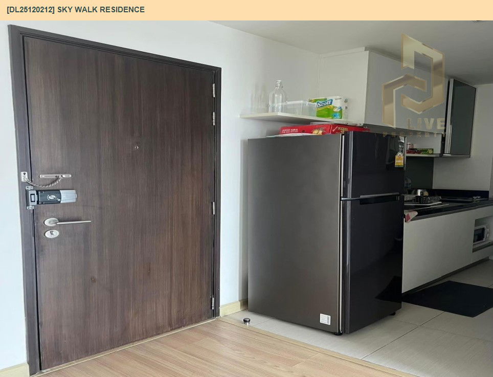 picture DL25120212 Condo for rent, Sky Walk Residence  near BTS Phra Khanong, ready to move in, call urgently 0638692663 LineID @162cjixi - 9/12