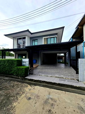 บ้านเดี่ยวให้เช่า : HR3091ให้เช่า บ้านเดี่ยว 2 ชั้น โครงการดีไลท์ ดอนเมือง-รังสิต เฟอร์ครบ เดินทางสะดวก ใกล้รถไฟฟ้าสายสีแดง