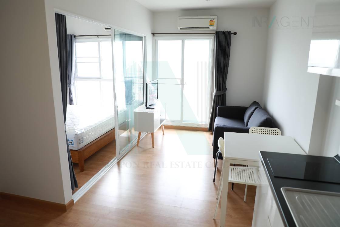 รูป 🚩 ขายคอนโด เดอะ พาร์คแลนด์ รัชดา - วงศ์สว่าง อาคาร 1 ชั้น 27 1 ห้องนอน ขนาด 30 ตรม ใกล้ ห้างสรรรพสินค้าบิ๊กซี - รูปที่ 6/8