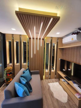 ให้เช่าคอนโด แอทโมซ รัชดา-ห้วยขวาง อาคาร A ชั้น 6 2 ห้องนอน ขนาด 32.00 ตรม ใกล้ Golden Place