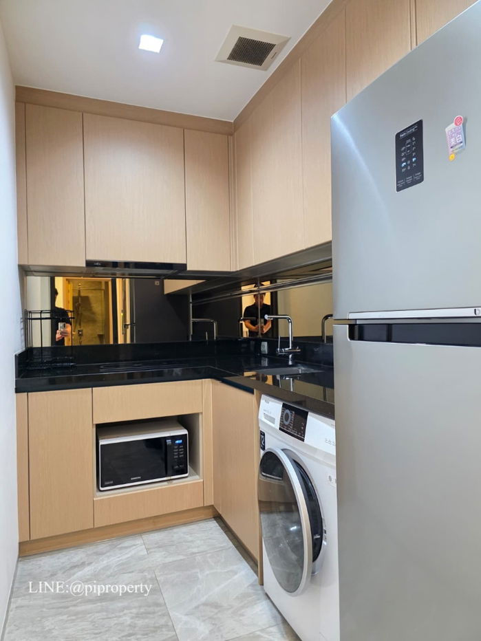 รูป คอนโดวิวแม่น้ำ 2 ห้องนอนให้เช่าใน Kawa Haus ชุมชน T77 พร้อมโรงเรียนนานาชาติอังกฤษ และฟาร์มแสนสิริ พื้นที่นั่งเล่นของ อ่อนนุช. - รูปที่ 12/20