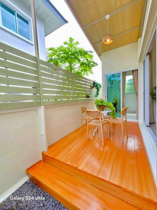 รูป ขายบ้านเดี่ยว 2 ชั้น หลังมุม ถนนหทัยราษฎร์ | หมู่บ้านวิลล่าจามจุรี รามอินทรา–หทัยราษฎร์ | หลังบ้านไม่ชนใคร พร้อมเฟอร์นิเจอร์ ใกล้สวนส่วนกลาง - รูปที่ 20/20