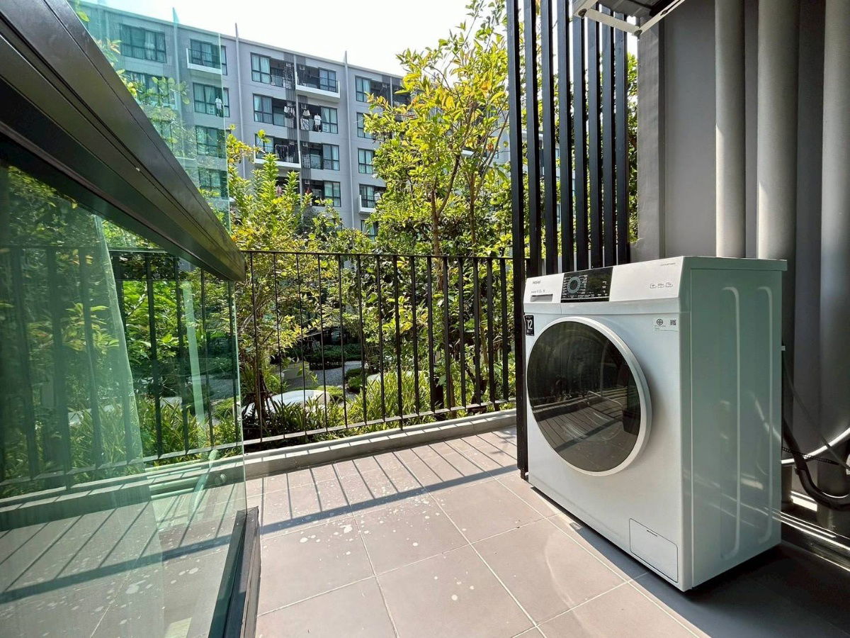 รูป 🏡 ให้เช่า Kave Town Space 11,000฿💖 ✨ ตึก C ชั้น 2 วิวสวน ✅️ พร้อมเข้าอยู่ - รูปที่ 4/8