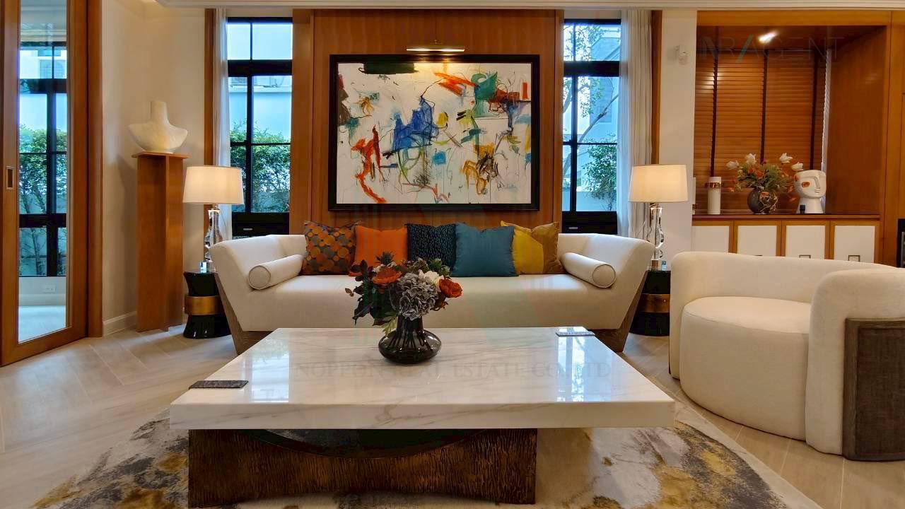 รูป ให้เช่าบ้านเดี่ยว 2 ชั้น นันทวัน พระราม9-กรุงเทพกรีฑาตัดใหม่ 5 ห้องนอน 6 ห้องน้ำ - รูปที่ 2/8