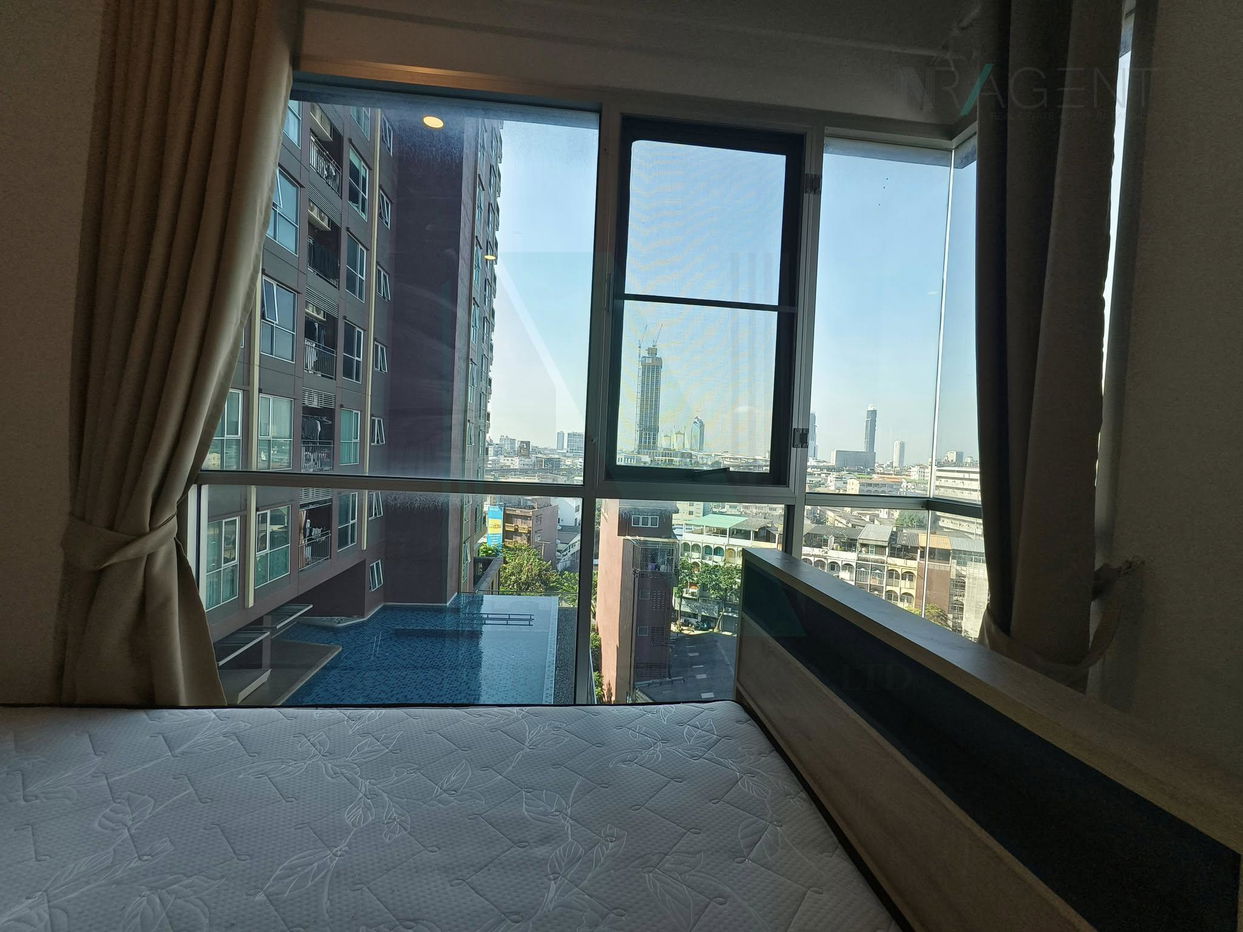 รูป ให้เช่าคอนโด ลุมพินี เพลส รัชดา-สาธุ อาคาร 1 ชั้น 9 1 ห้องนอน ขนาด 28 ตรม ใกล้ Central rama 3 - รูปที่ 4/8