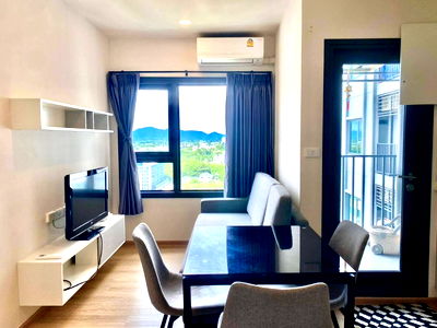 Condos for rent : Urgent! Condo for rent, Essent 2 Rayong, Central Plaza view, great price, 10,000 baht/month.