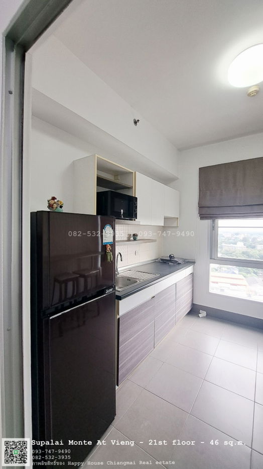 รูป ให้เช่า ศุภาลัย มอนเต้แอท เวียง ชั้น 21 ห้องขนาด 46 ตร.ม. - รูปที่ 15/19