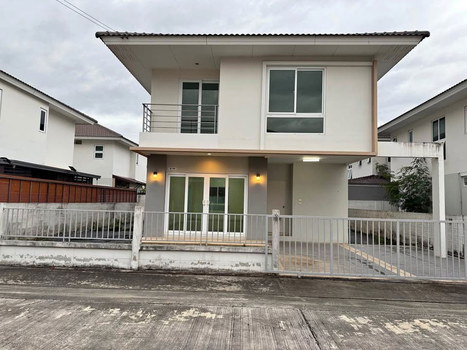 รูป R2831 ให้เช่าบ้านเดี่ยว 2 ชั้น ประภาทรัพย์ หทัยราษฎร์ 39 (ว่างค่ะ) บ้านใหม่ไม่เคยเข้าอยู่  - รูปที่ 1/11