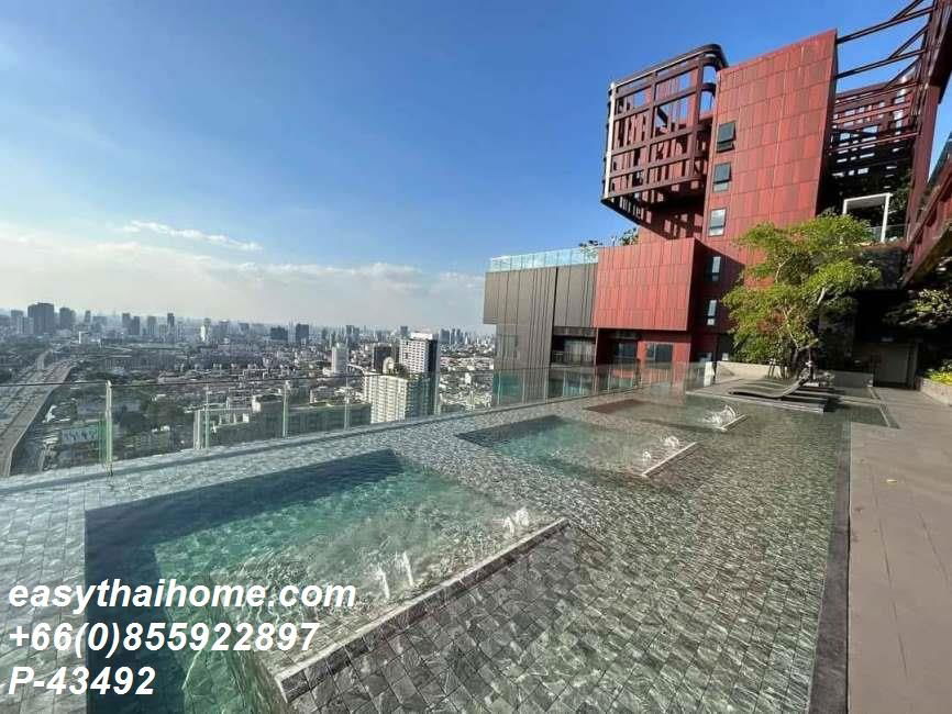 รูป P-43492 ให้เช่า คอนโด ไลฟ์ อโศก ไฮป์ ซอย พวงเจริญ, Makkasan, Ratchathewi, Bangkok พร้อมอยู่ ราคาถูก Line Id @easythaihome 085-592-2897 - รูปที่ 15/21