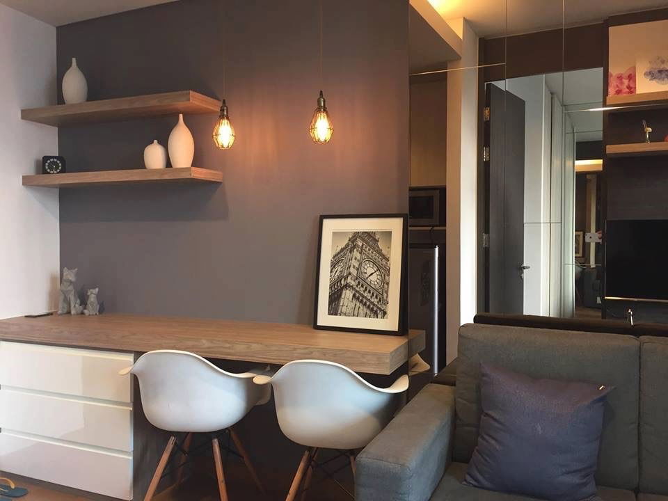 รูป 🟠ให้เช่าคอนโด - 1 ห้องนอน 26 ตร.ม. ที่ The Lumpini 24 - รูปที่ 5/18