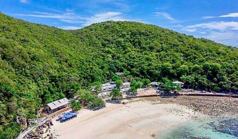 รูป ขายที่ดินพัทยา บนเกาะล้าน ติดเชิงเขามองเห็นทะเลสีคราม  - รูปที่ 4/5