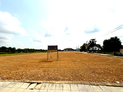 ที่ดิน เขตคลองสามวา : แบ่งขายที่ดิน 3 ไร่ ถมแล้ว หน้ากว้าง ทำเลดี ติดถนนใหญ่ ซ.หทัยราษฏร์ 50 คลองสามวา กรุงเทพ