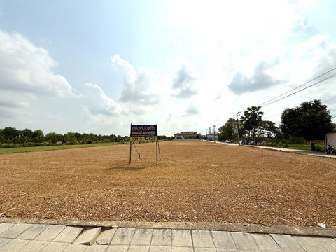 แบ่งขายที่ดิน 3 ไร่ ถมแล้ว หน้ากว้าง ทำเลดี ติดถนนใหญ่ ซ.หทัยราษฏร์ 50 คลองสามวา กรุงเทพ