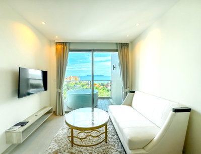 คอนโดให้เช่า : The Riviera Monaco 1-Bedroom Condo for Rent in Na Jomtien