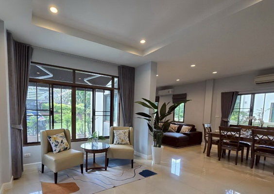 picture FOR RENT SETTHASIRI BANGNA - WONGWAEN / 3 bedrooms 3 bathrooms / 100 Sqw. 200 Sqm. **65,000** JUST 5 MINUTES FROM MEGA BANGNA - 3/15