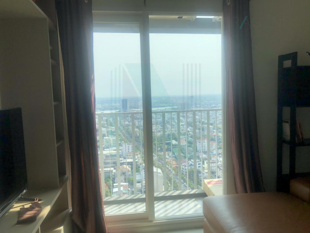 picture For rent, The Key Sathorn-Charoenrat, 1 bedroom, 37th floor, near BTS Surasak. - 7/8