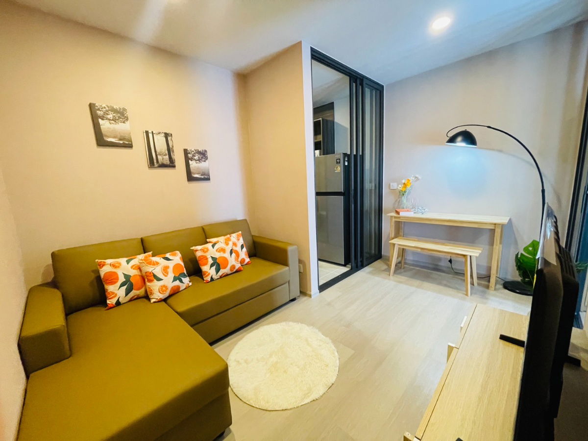 รูป ปล่อยให้เช่า โครงการ Aspire Onnut station  ห้องใหม่แกะกล่องทำเลดี ใจกลางเมือง เดินทางสะดวกมากๆ ห้องสวยใหญ่ ส่วนกลางจัดเต็ม ราคาคุยกันได้  (kyzpram) - รูปที่ 5/13