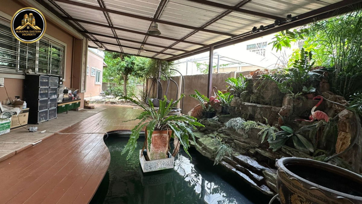 picture Urgent sale! Piyawat Village, Bang Saen, Phase 1. Spacious 2-story detached house, Ban Puk Subdistrict, Mueang Chonburi District, Chonburi Province. - 4/18