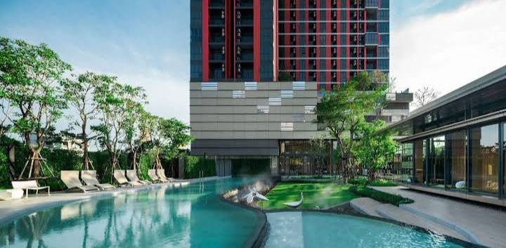 picture Urgent sale, The Base Garden Rama 9 , 1 b/r , 34th flr. city view, price lower than appraisal. - 12/13