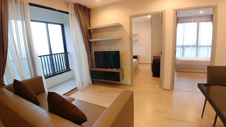 picture ð For Rent Condo IDEO SATHORN - THAPRA Building 1, Floor 21,2 bed room, Room size 46 sqm - 1/8