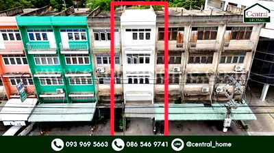 อาคารพาณิชย์ กระทรวงพาณิชย์ นนทบุรี : อาคารพาณิชย์ 4 ชั้น แยกปากเกร็ด นนทบุรี ทำเลดี ราคาถูก