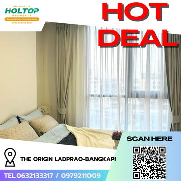 #R8099 🎉 101268 ให้เช่าคอนโด The Origin Ladprao-Bangkapi