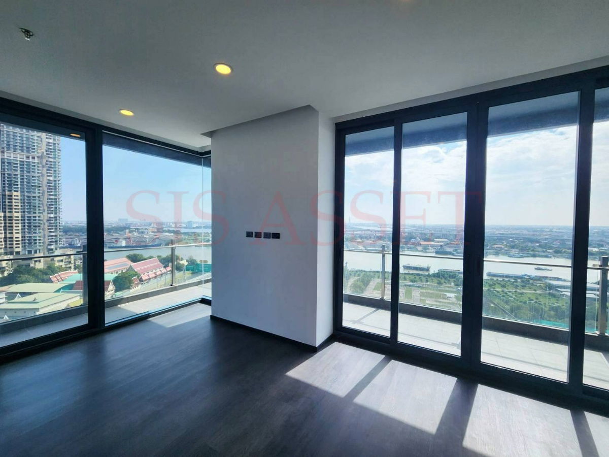 รูป ขาย *แปลนห้องพิเศษ* แซฟไฟร์ ลักซูเรียส คอนโดมิเนียม พระราม 3 ขนาด 120 ตร.ม. 2 ห้องนอน 2 ห้องน้ำ ชั้น 20 ระเบียงรูปตัว L วิวแม่น้ำเจ้าพระยา - รูปที่ 2/10