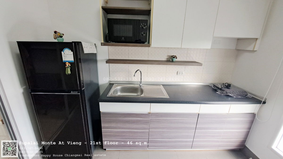 รูป ให้เช่า ศุภาลัย มอนเต้แอท เวียง ชั้น 21 ห้องขนาด 46 ตร.ม. - รูปที่ 11/19