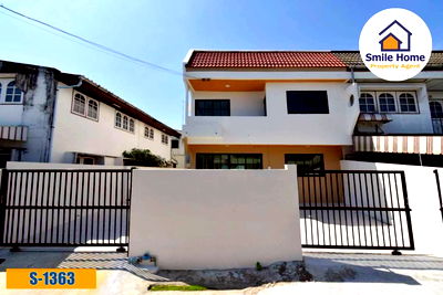 บ้านแฝด อิมพีเรียล เวิลด์ สำโรง : ขายบ้าน 2 ชั้น หมู่บ้านถาวรนิเวศน์2 ซอยบางนาตราด12 รีโนเวทใหม่ทั้งหลัง