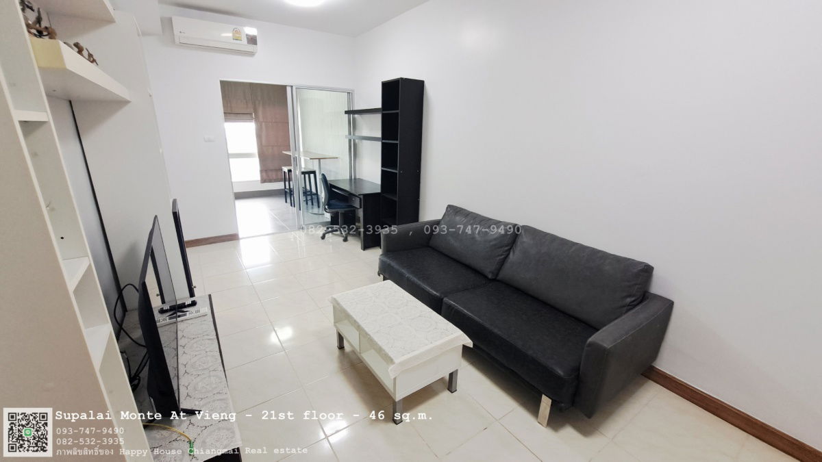 รูป ให้เช่า ศุภาลัย มอนเต้แอท เวียง ชั้น 21 ห้องขนาด 46 ตร.ม. - รูปที่ 16/19