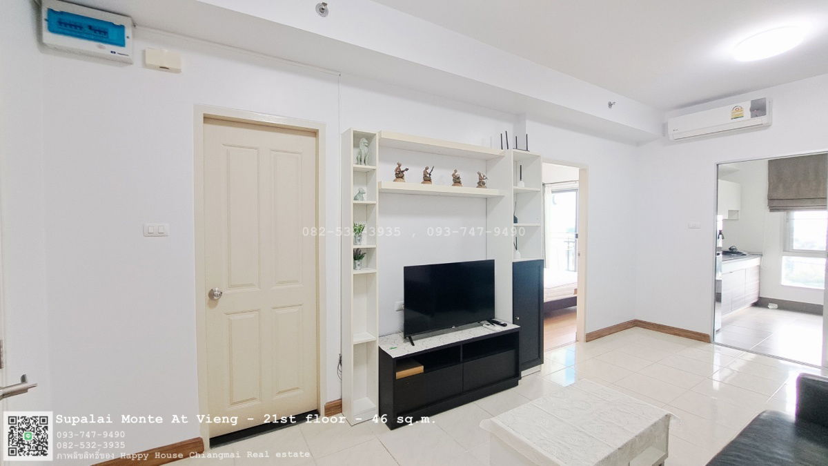 รูป ให้เช่า ศุภาลัย มอนเต้แอท เวียง ชั้น 21 ห้องขนาด 46 ตร.ม. - รูปที่ 17/19