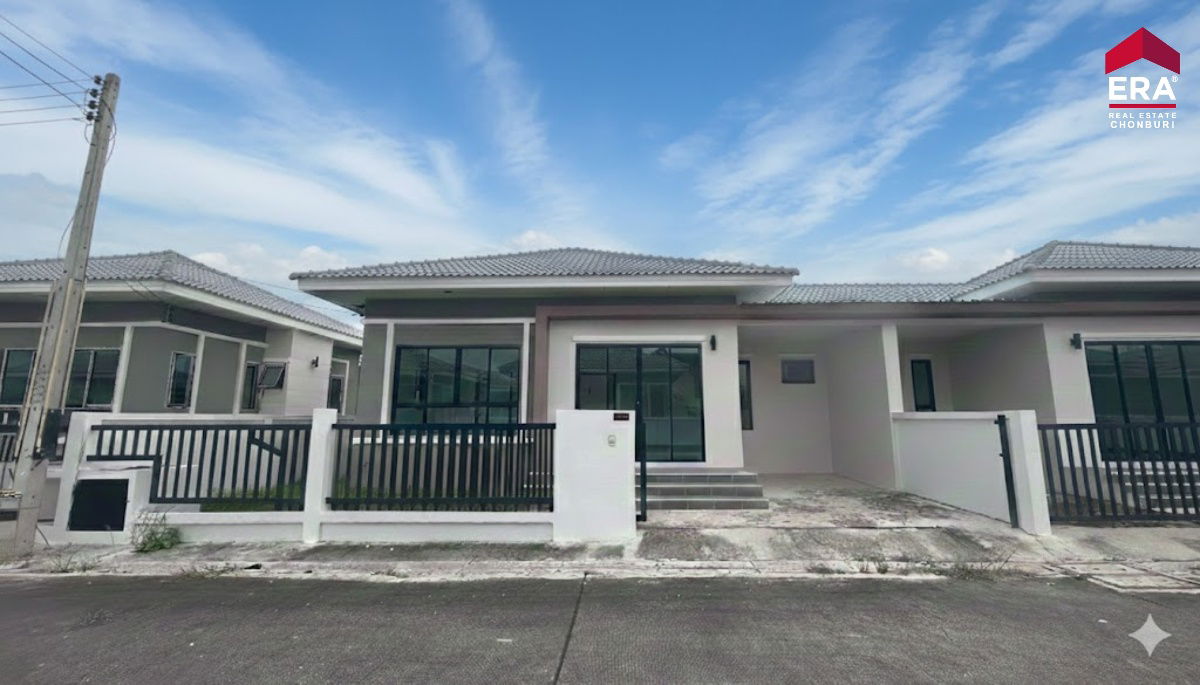 รูป บ้านมีสุข 8 พนัสนิคม โปรแรงส่งท้ายปี! เลือกรับคูปอง 200,000 บาททันที - รูปที่ 3/13